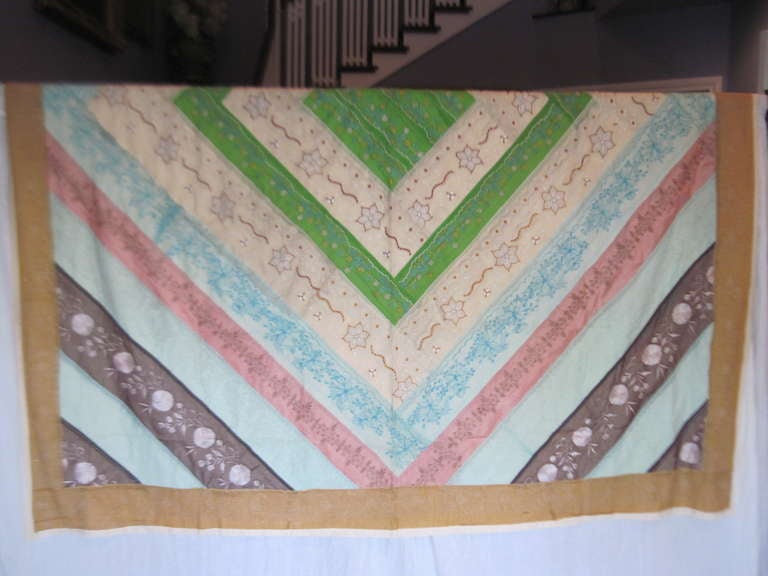 Embroidered Coverlet  SATURDAY SALE