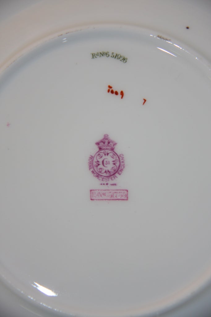 Royal Worcester Breakfast Service for One