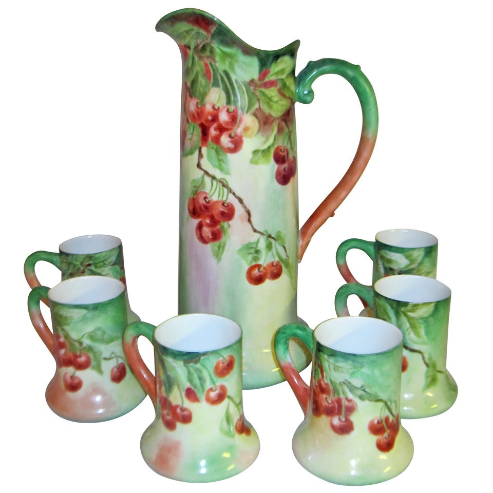 Limoges Chocolate Set SATURDAY SALE For Sale