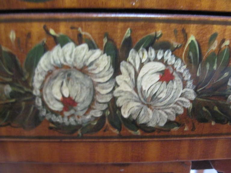 Pair of Maitland-Smith George III Satinwood Bedside Tables SATURDAY SALE For Sale 1