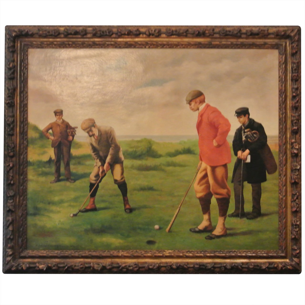 "St. Andrews 12th Hole, Mr. McPhearson Down 2" For Sale