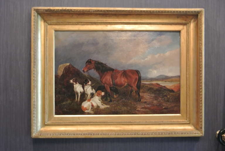 "Horse and Dogs in a Landscape" Colin