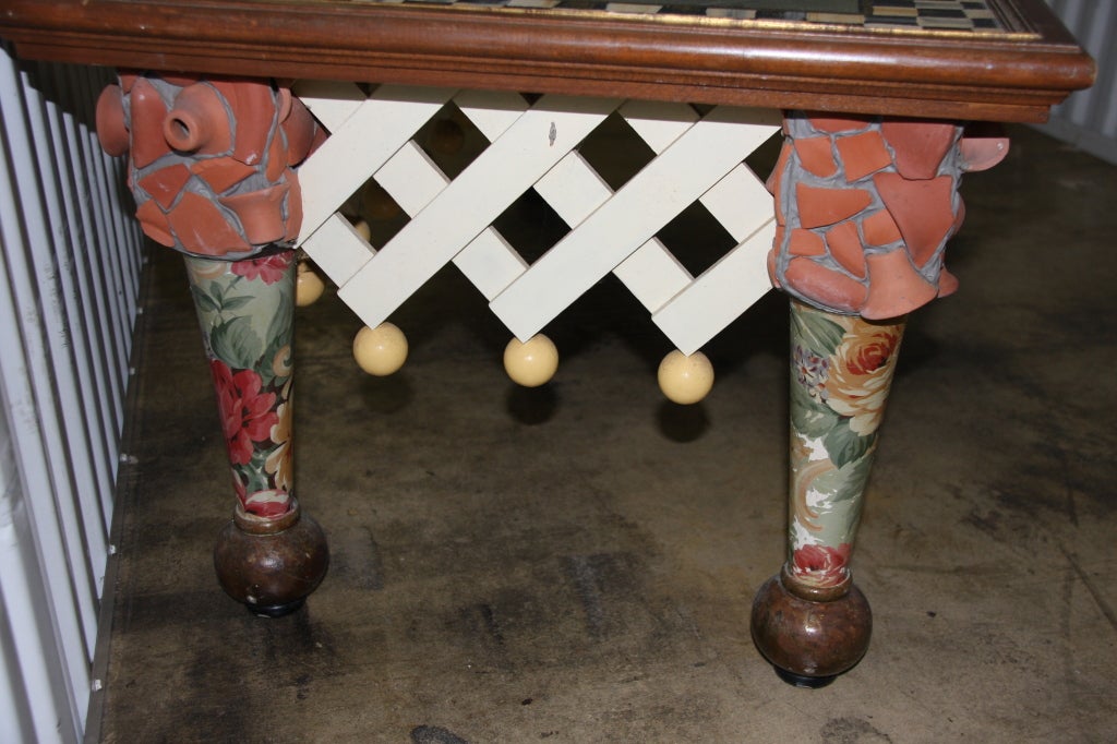 trellis coffee table