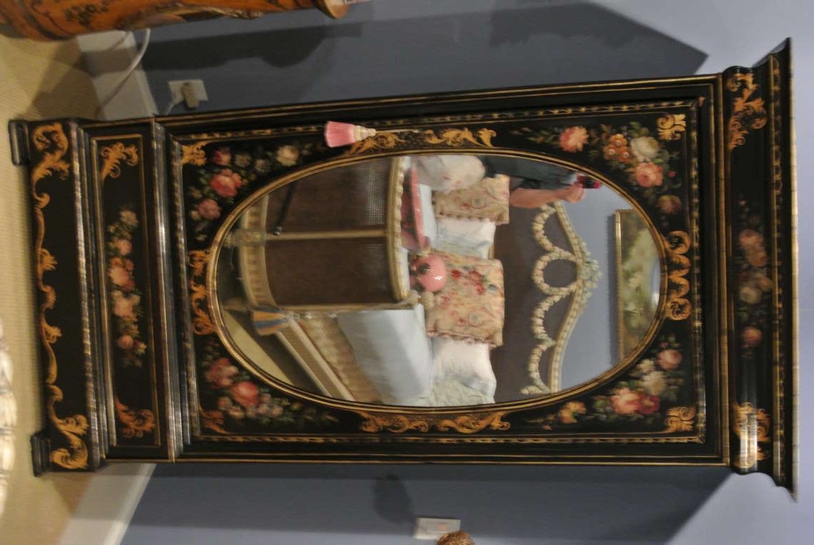 French Victorian Painted Armoire SATURDAY SALE For Sale
