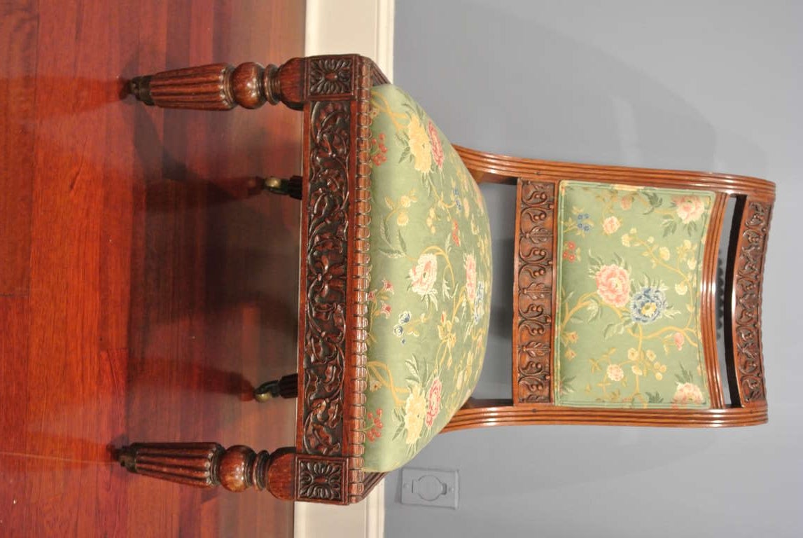 William IV Carved Rosewood Side Chair SATURDAY SALE