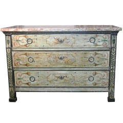 Antique Venetian Painted Chest of Drawers