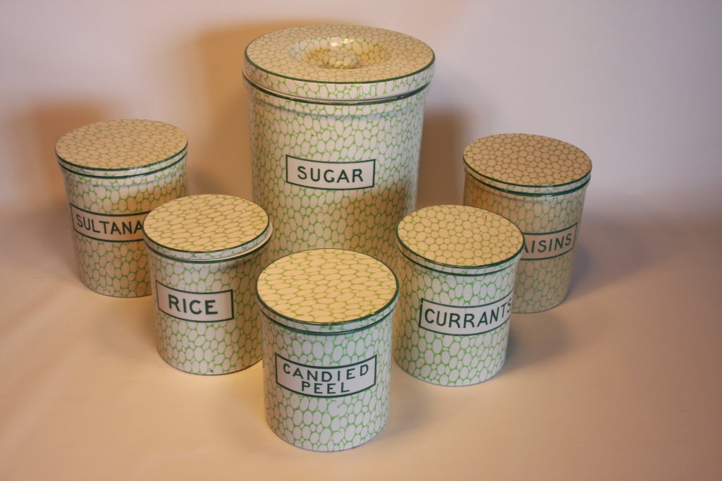 Cobble Stone by Maling Canister Set SATURDAY SALE