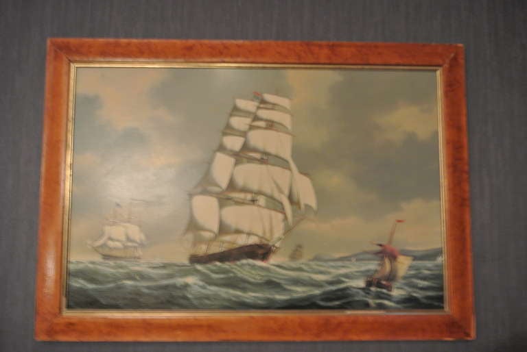 "Sovereign of the Seas" by Salvatore Calacicco (British/Italian 1935) SATURDAY SALE