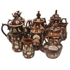 Antique Collection of English Barge Ware SATURDAY SALE