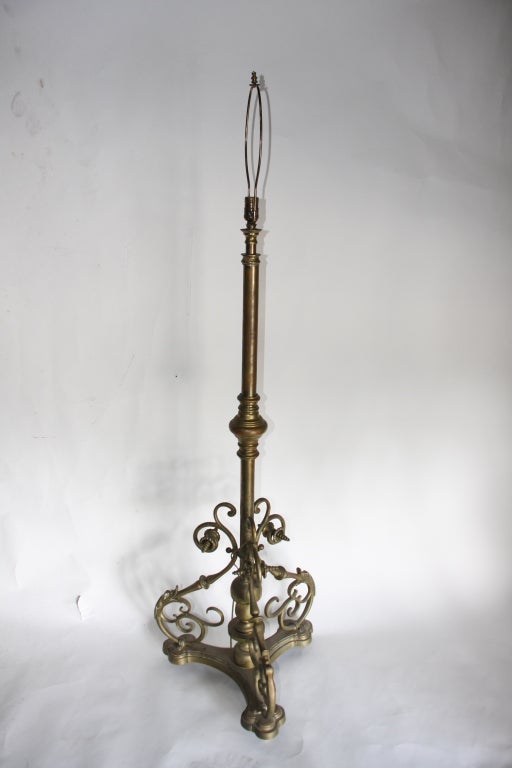 Brass Floor Lamp SATURDAY SALE