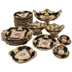 Antique Porcelain Desert Set SATURDAY SALE