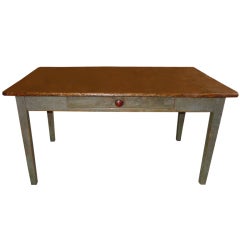French Canadian Farm Kitchen Table