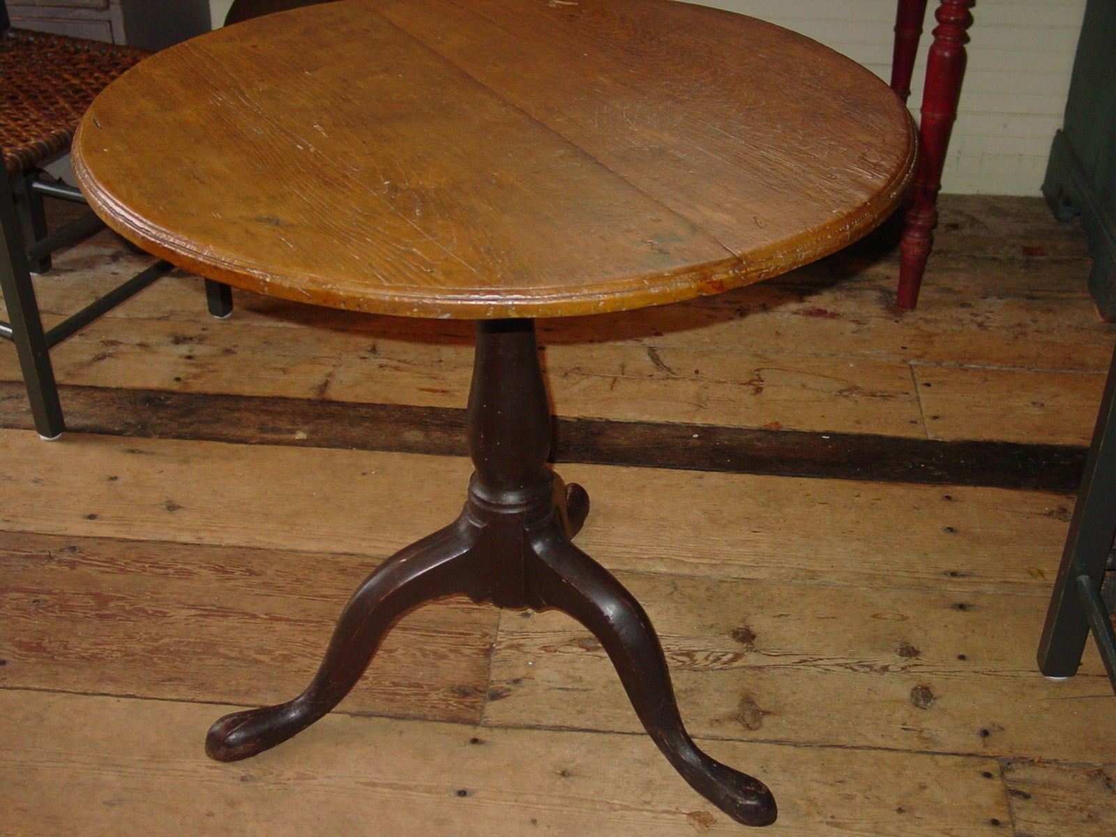 Pedestal Table from Quebec For Sale