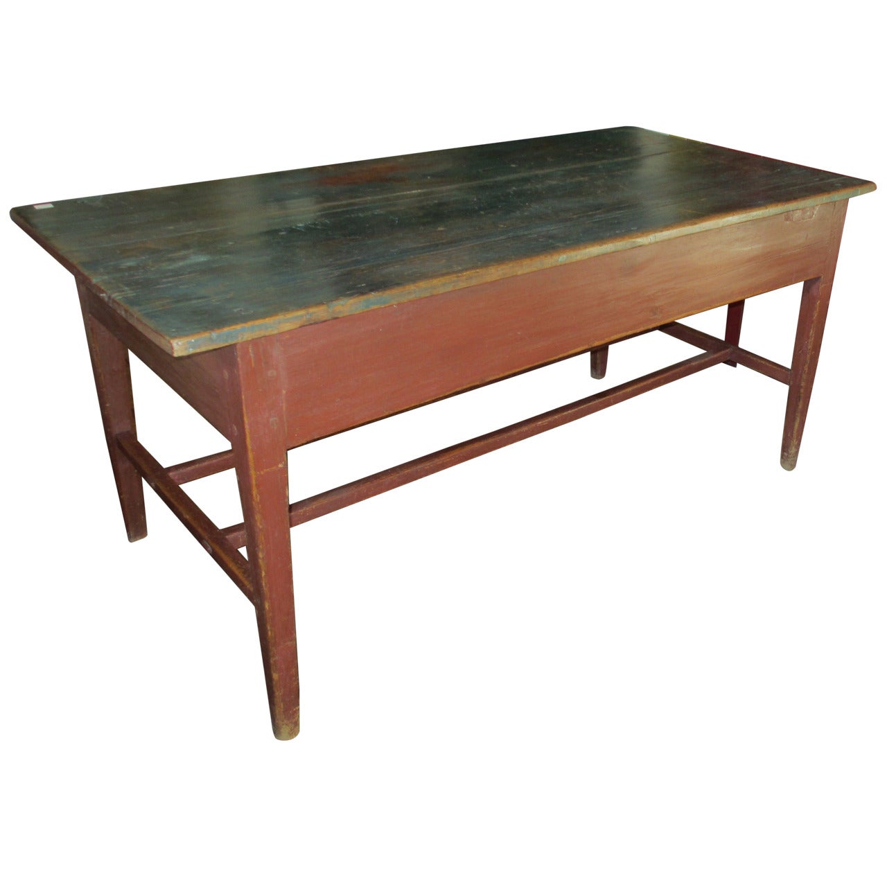 Early Farm Work Table From Quebec For Sale