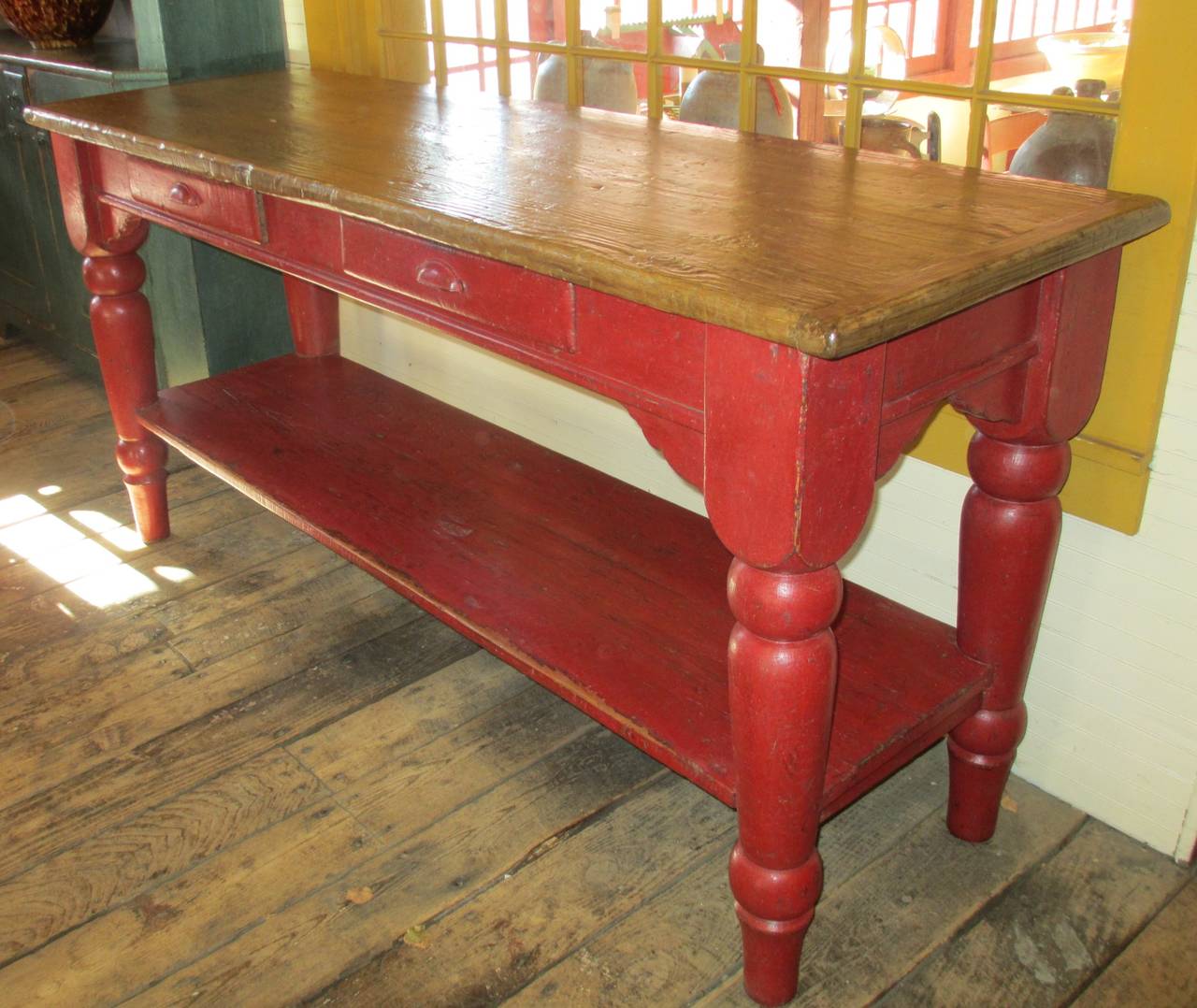 Wood Kitchen Island Counter For Sale