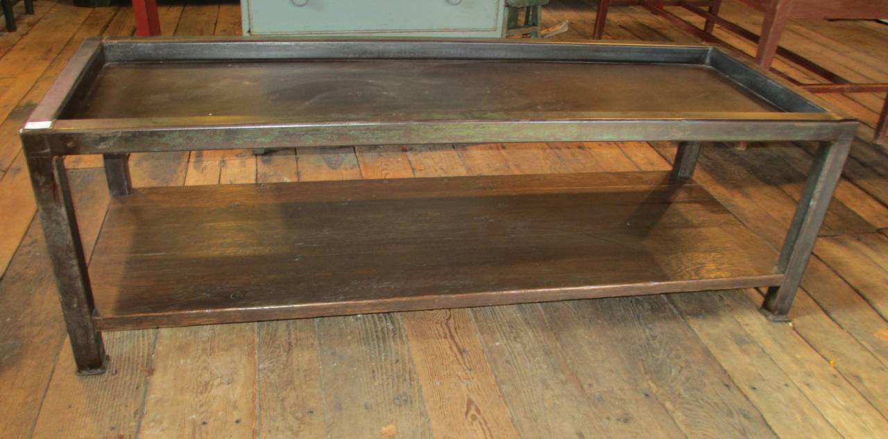 Industrial Iron Coffee Table