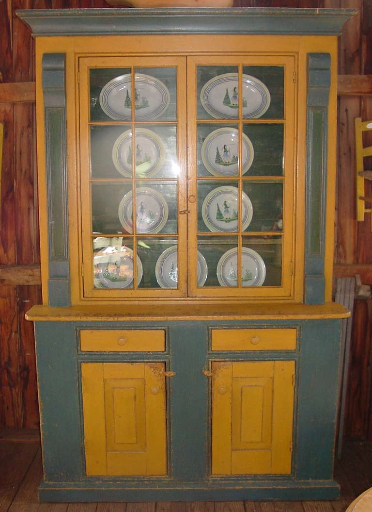 French Provincial Cupboard from Quebec For Sale