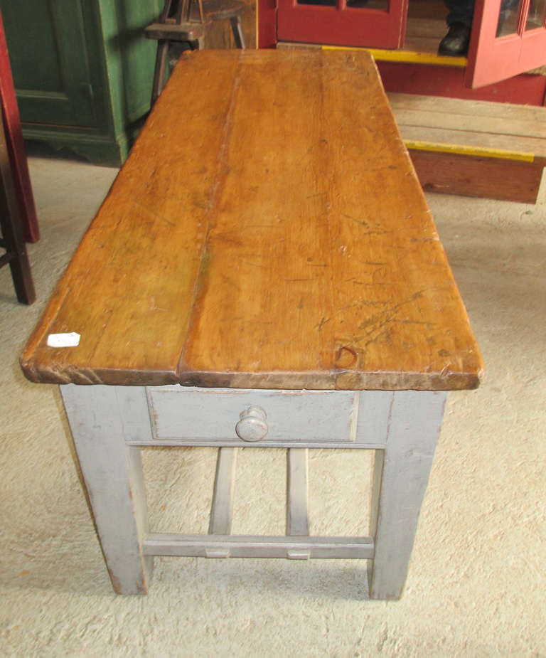 French Provincial Coffee Table Double Stretcher