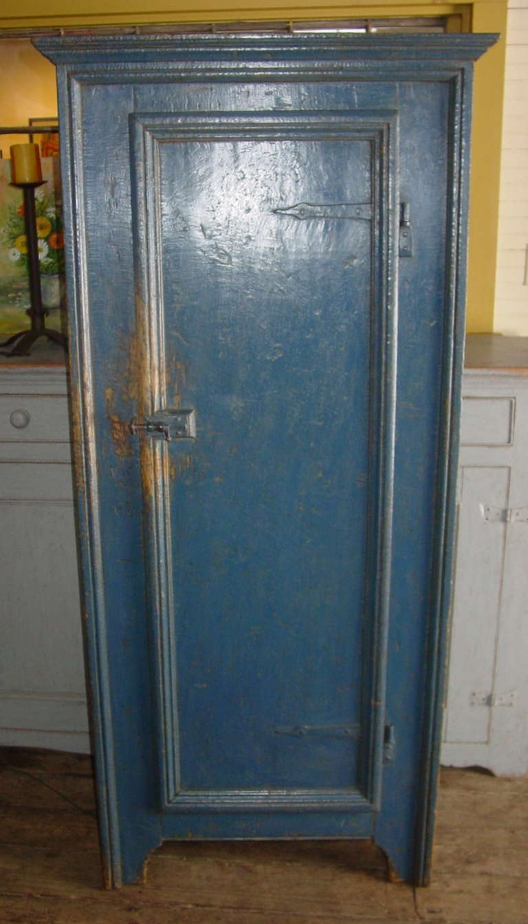 A blue Jelly Cupboard from French Canada