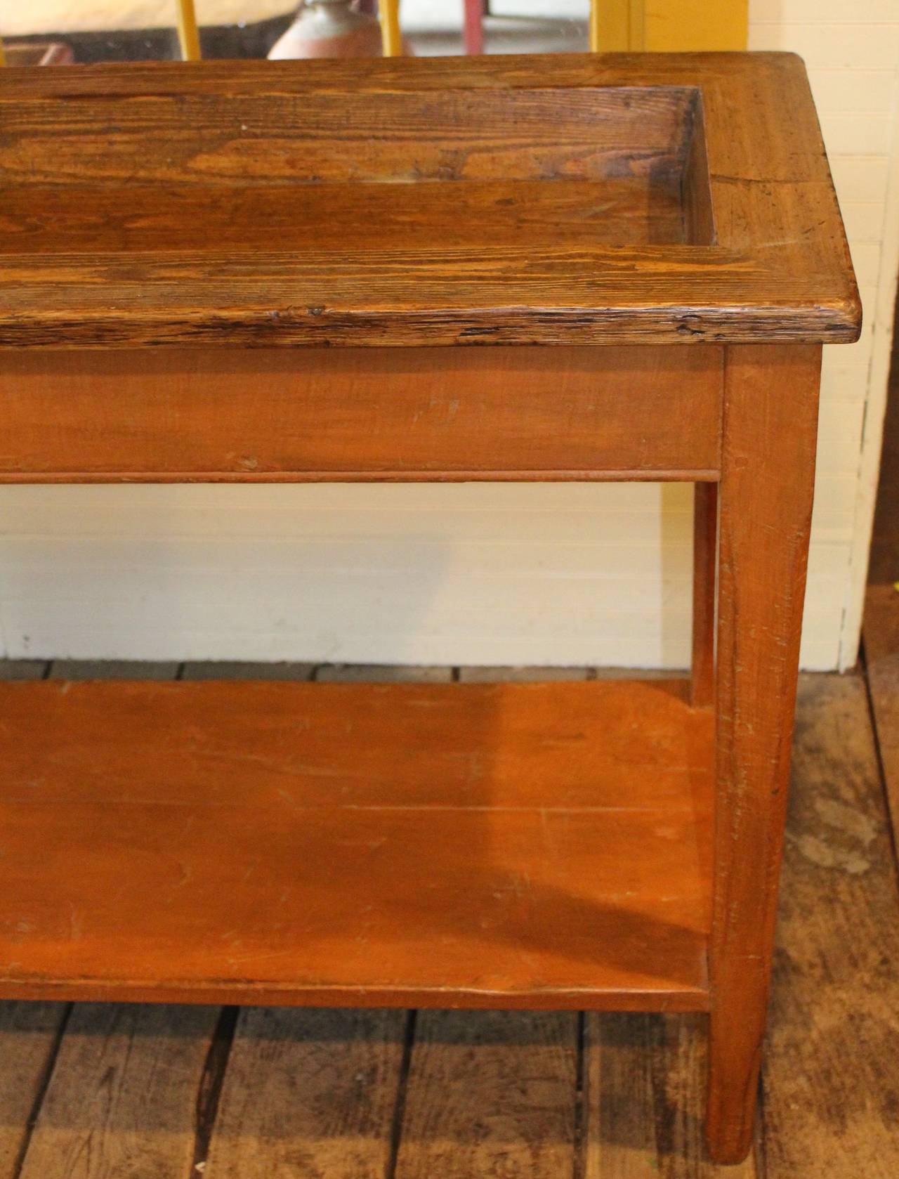 Canadian Sideboard Table From A Maple Sugar Shack