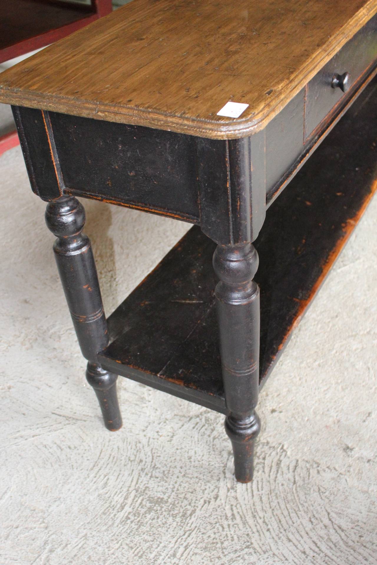 French Provincial Painted Sideboard Table
