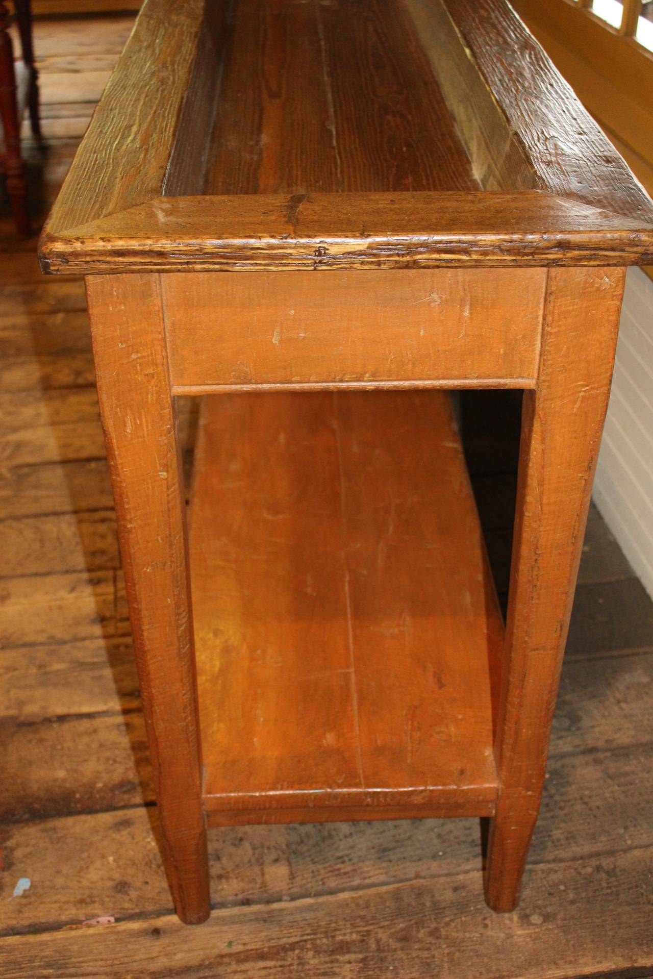 Sideboard Table From A Maple Sugar Shack