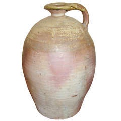 French Pottery - A Large Cider Pitcher