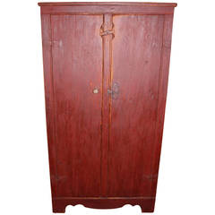 Antique 19th Century Two-Door Jelly Cupboard