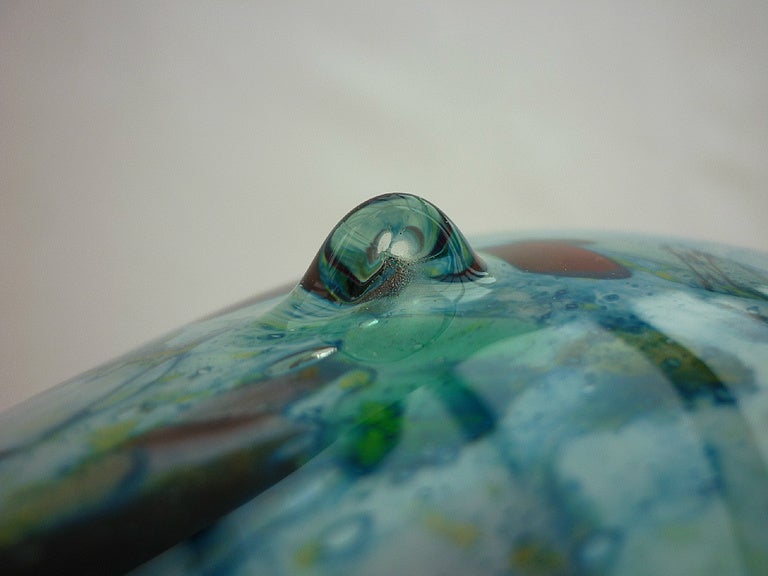 Fabulous Murano glass-art "Penguin" vase