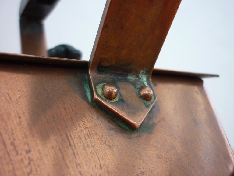 Rare Cubism Copper Kettle