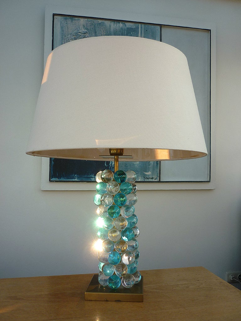 Venini glass "Bracelet" table lamp