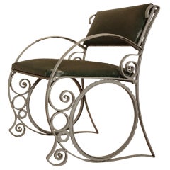 Vintage Cornelis Greekes Cast-iron Chair