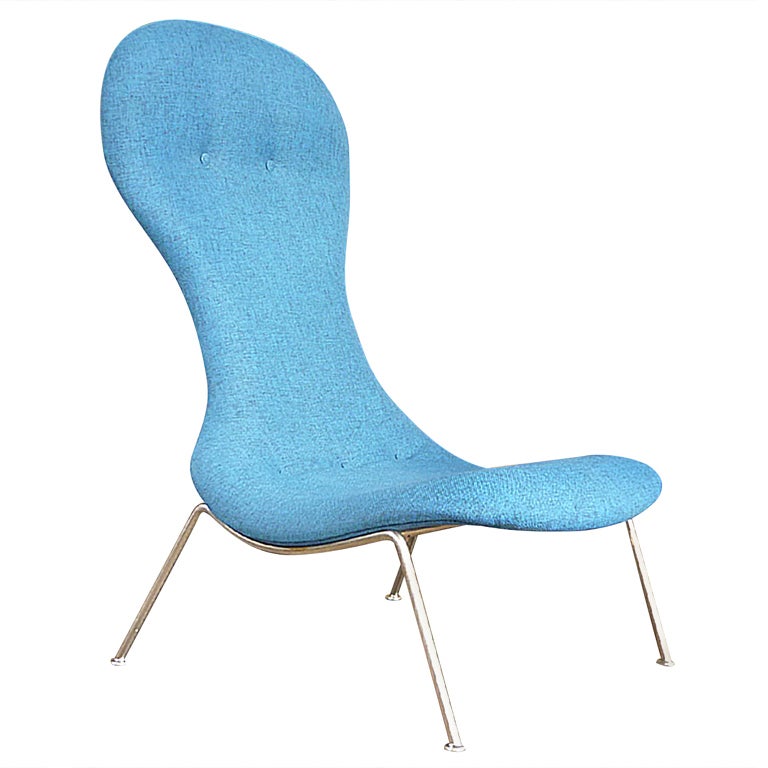 Very Rare Pierre Paulin "Tongue" Chair For Sale