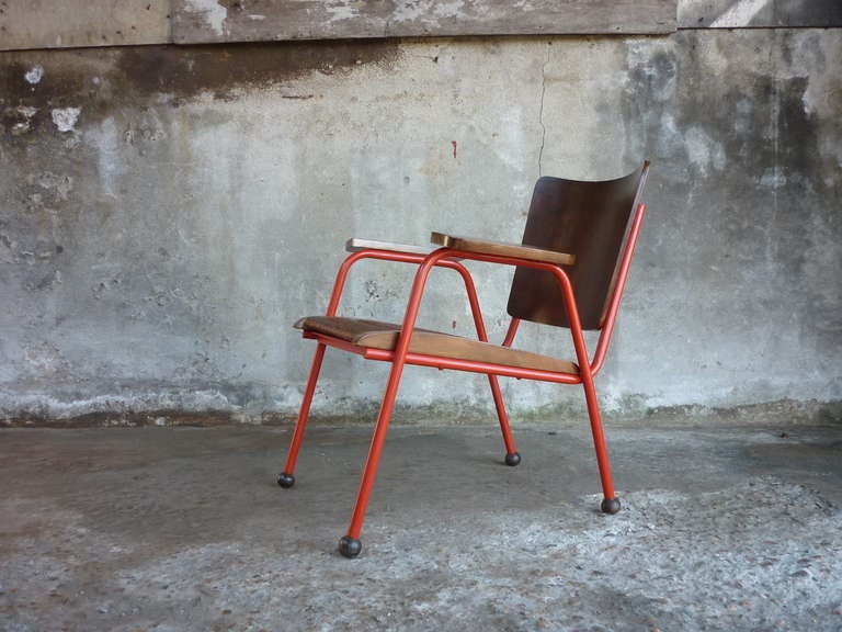 French modernist armchair