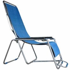 Rare Tubular Deck Chair