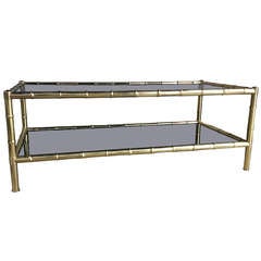 Faux Bamboo Coffee Table