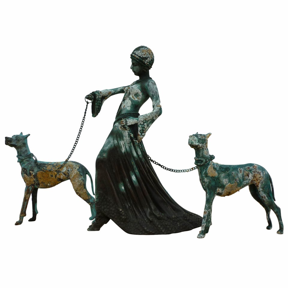G. Gori Bronze Sculpture For Sale