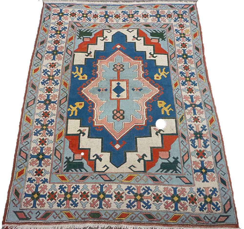 Anatolian "Kazak" rug carpet For Sale