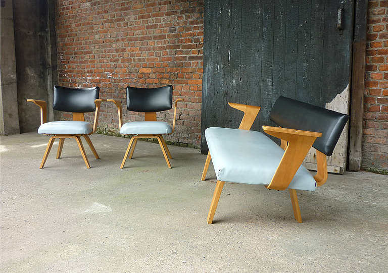 Cor Alons Sofa and Armchairs.