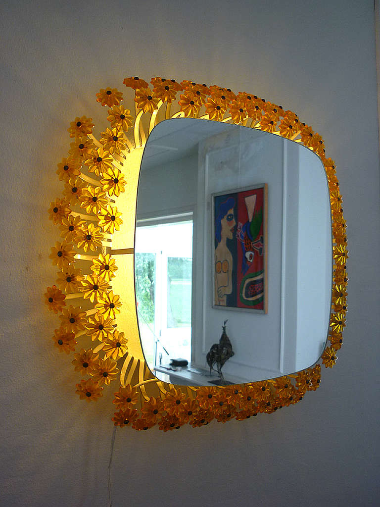 Swedish  illuminated mirror