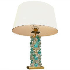 Venini glass "Bracelet" table lamp