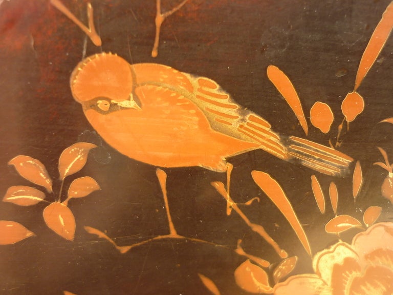 Japanese Urushi serving tray