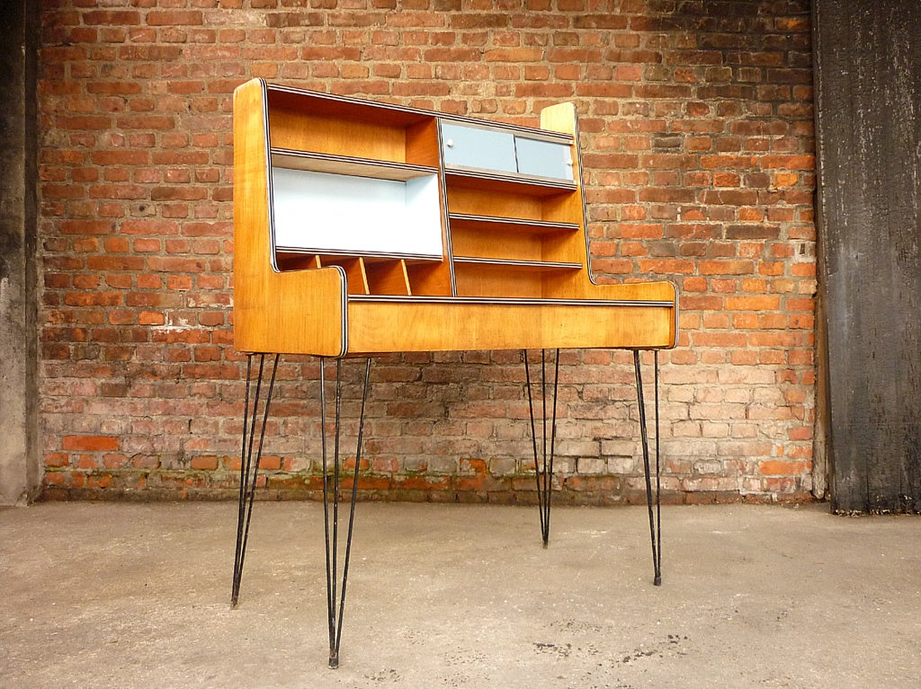 Very rare Dutch Design 1950's desk