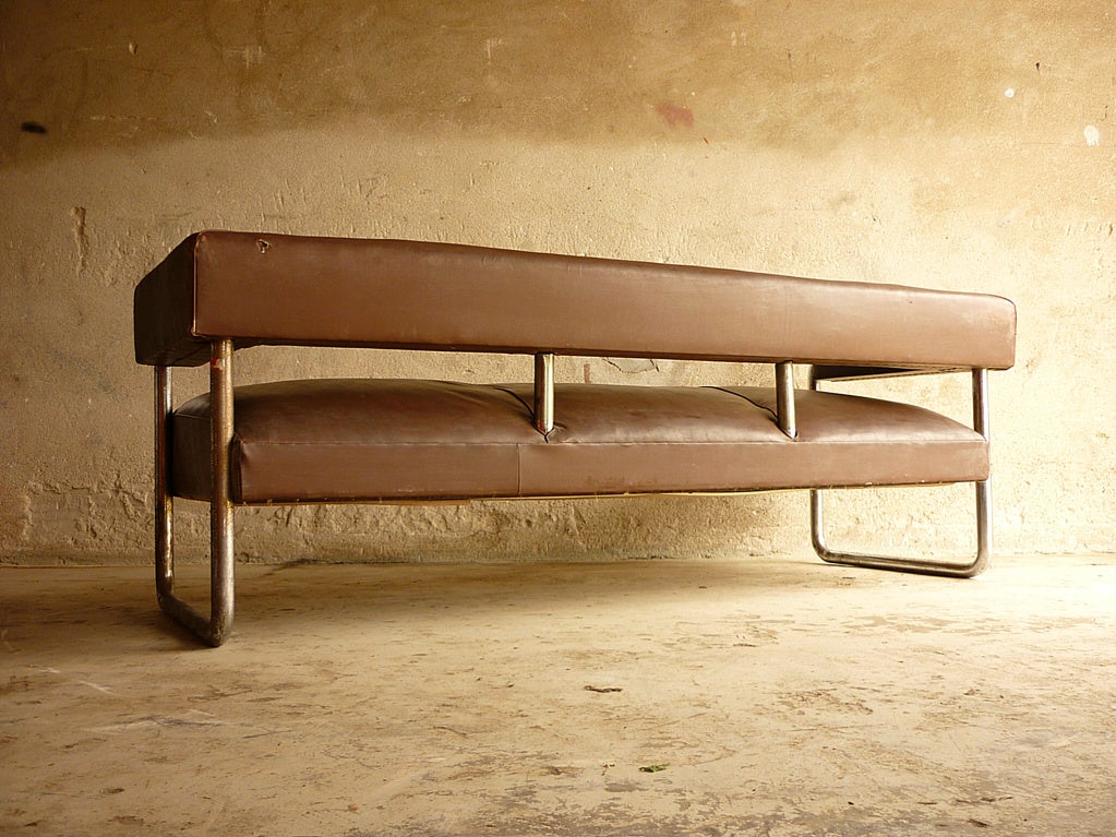 German Unique Bauhaus sofa For Sale