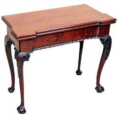 Antique Georgian Mahogany Card Table