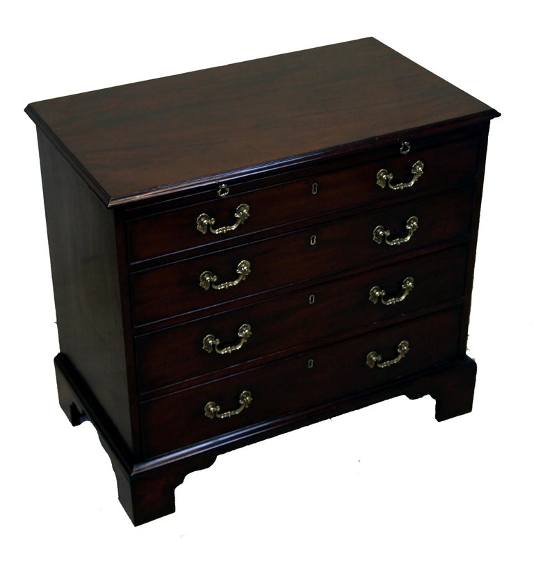Antique Georgian Mahogany Chest Of Drawers For Sale At 1stdibs