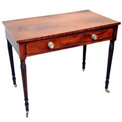 Antique Mahogany Regency Side Table