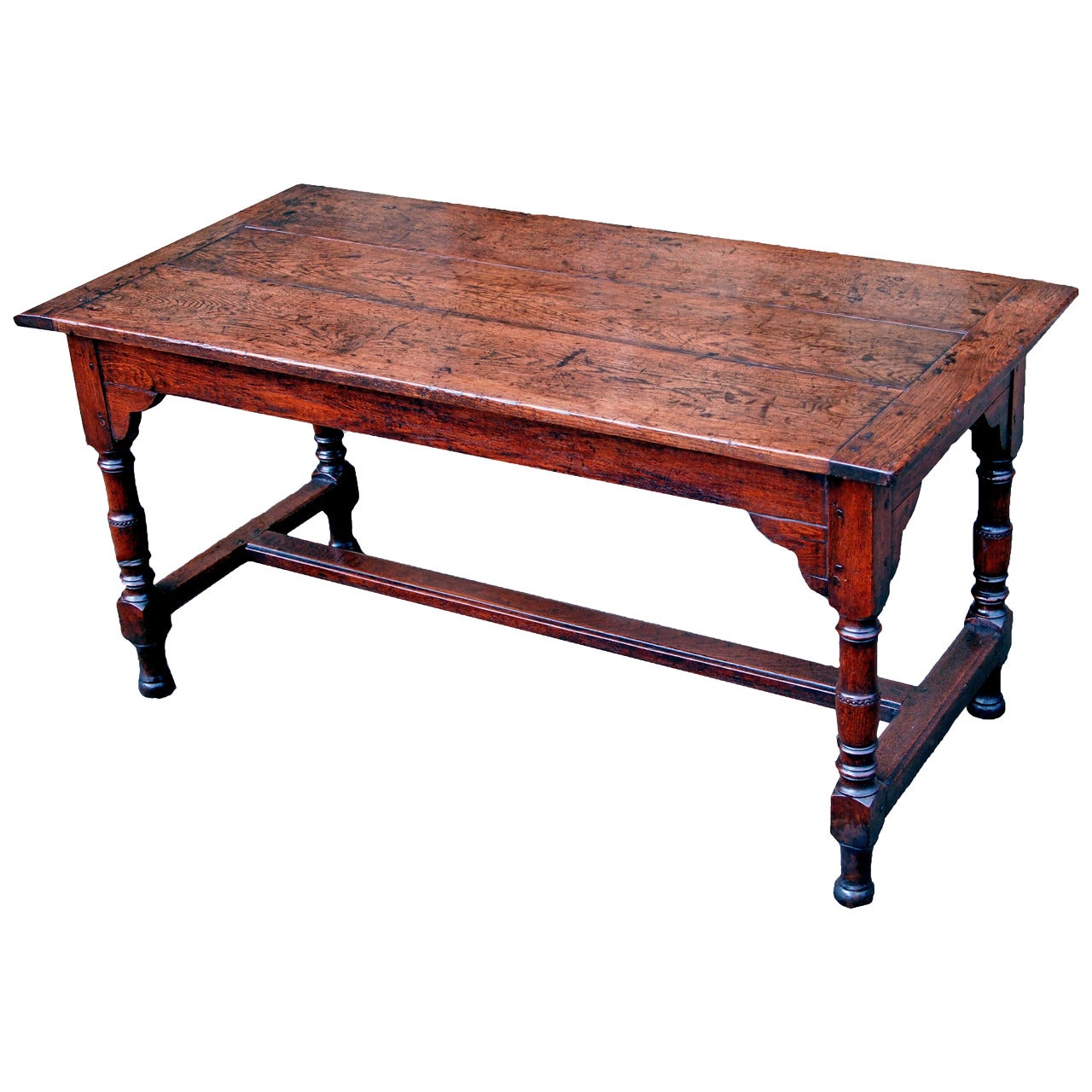 Antique 18th Century Oak Dining Table