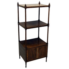 Antique Georgian Mahogany Whatnot
