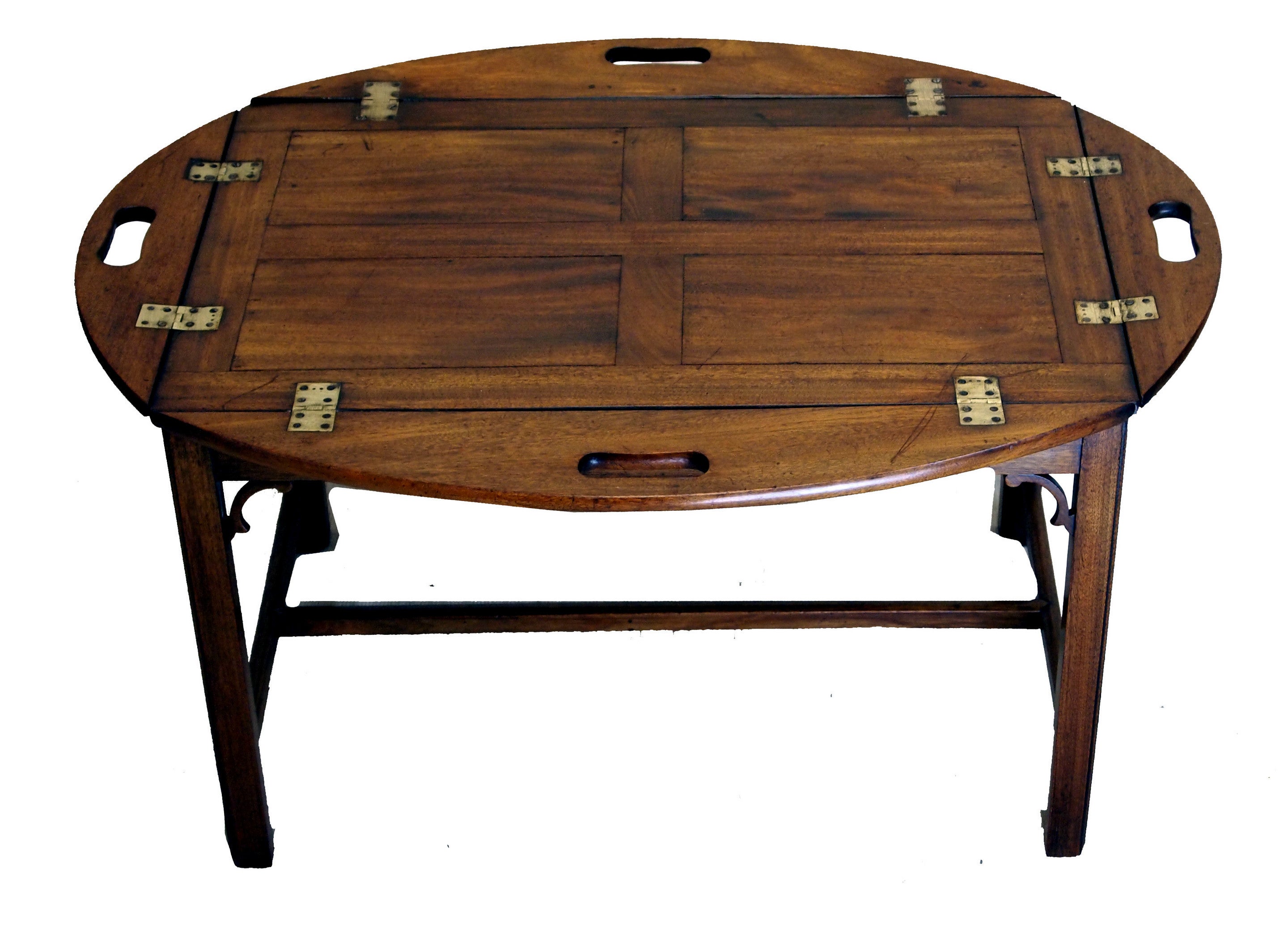 Antique Georgian Mahogany Butlers Tray